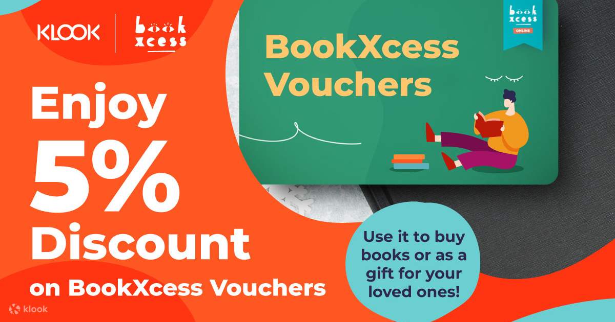 [Klook Exclusive] Book Vouchers from BookXcess Online Malaysia Klook